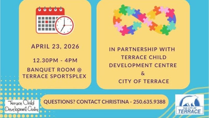 Terrace Sportsplex hosting Autism Awareness Event