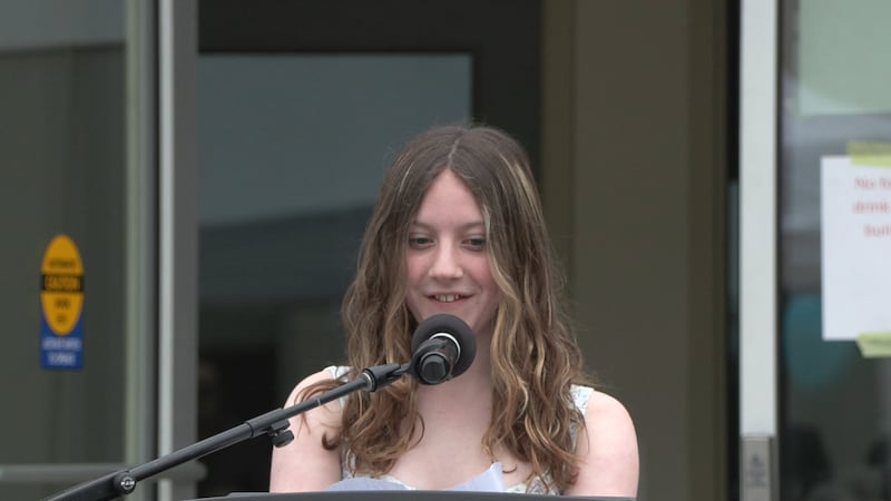 Speaker at Terrace Foundry opening discusses own experiences