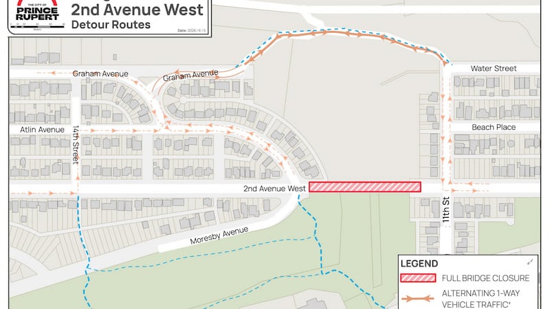 Prince Rupert starting 2nd Avenue Bridge project