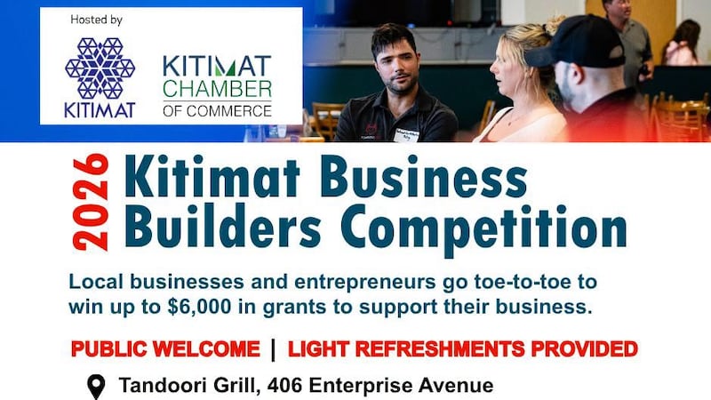 2026 Kitimat Business Builders Competition taking place next week