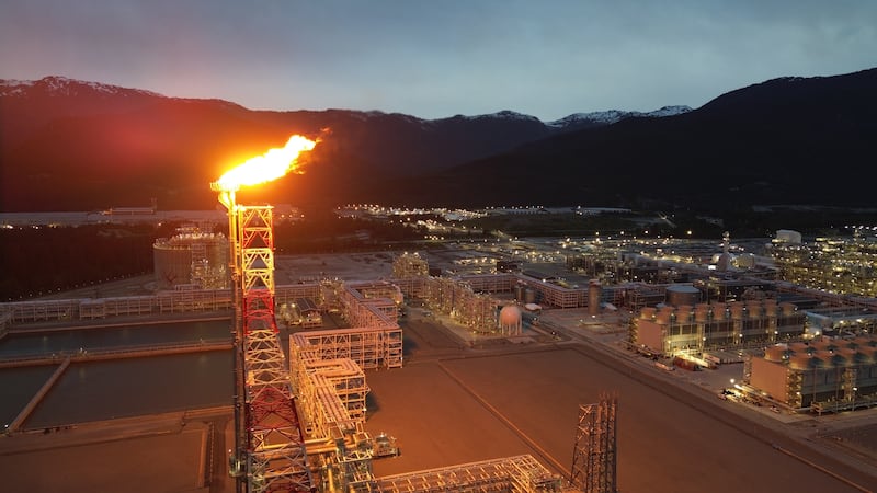More flaring expected says a notice from LNG Canada