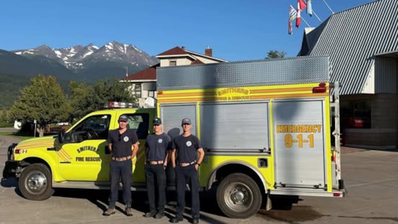 Smithers Fire Department deploys Fire Engine to Cache Creek