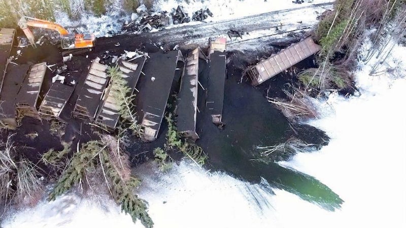 Update on train derailment says CN is actively conducting track reinstatement