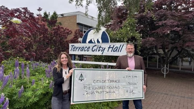 Terrace Community Forest gives $500,000 to City of Terrace