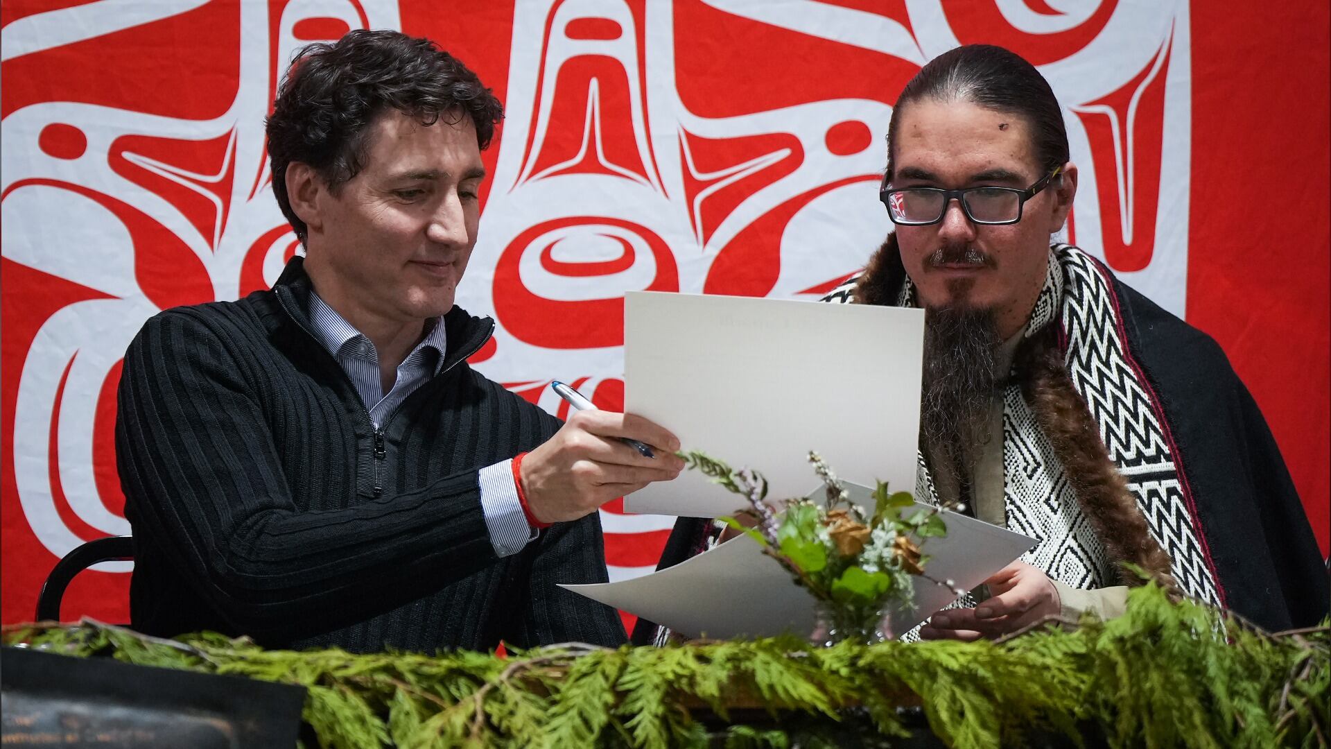 Haida Gwaii title ceremony