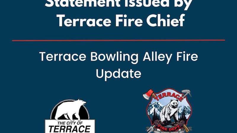 Two Persons of Interest Identified for Terrace Bowling Alley Fire, Statement by RCMP & Terrace Fire Department