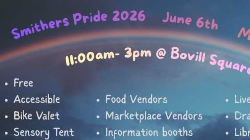 Smithers Pride holding annual Pride Parade on June 6th