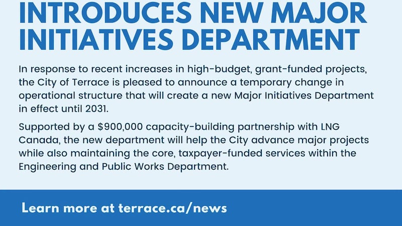 City of Terrace Launches New Major Initiatives Department