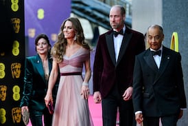 Prince William and Catherine put on a united (and colour-co-ordinated) front at the BAFTAs 