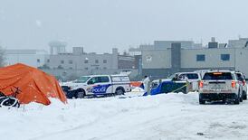 Woman dies in tent fire at Sudbury homeless encampment