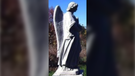Have you seen this angel? Police appeal for info after 100-pound monument stolen from cemetery