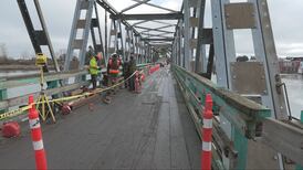 Farmers fear the worst with no timeline for reopening barge-damaged B.C. bridge  