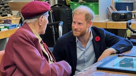 ‘Lots of charm’: Prince Harry wins over Toronto’s century-old war heroes