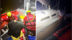 ‘Quick ears and fast rowing’: B.C. boaters praised for early morning rescue