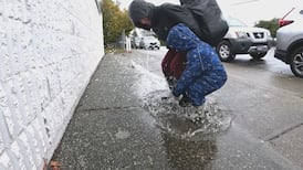 ‘Focus on the little things’: 4-year-old finds positive potential in rain puddles