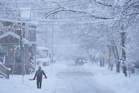 Blowing snow, wind warnings active as winter storm blows through Atlantic Canada