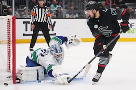 Liam Ohgren scores lone shootout goal to lift Canucks past Kraken 3-2