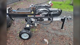 Police recover $140K in stolen property, including 2 trucks and a 35-ton wood splitter, on Vancouver Island