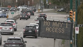 Highway ramps closing Sunday for East Vancouver paving work