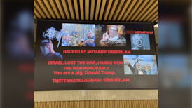 Pro-Hamas activists hijack video displays and PA system, delaying flights at B.C. airport 
