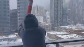 ‘Incredibly dangerous’: Woman charged after traffic pylon hurled from high-rise balcony