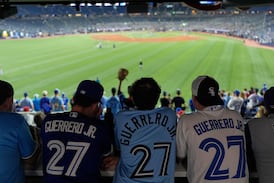 Politics and prices at play for Jays fans considering trek to Seattle for baseball playoffs 