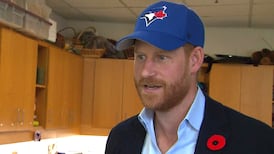 ‘I was under duress’: Prince Harry apologizes to Canada for wearing L.A. Dodgers hat during World Series