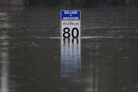 Rain warnings as wet weather hits B.C.’s flood-soaked Fraser Valley