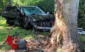 Workers tried to warn colleague of speeding SUV moments before fatal crash near Victoria