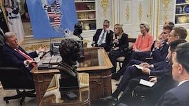 Trump shares altered map of U.S. flag covering Canada, Greenland and Venezuela