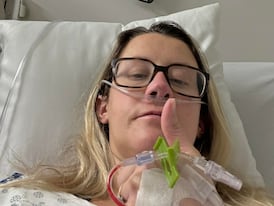 ‘Extremely painful’: Alberta woman expecting baby hospitalized with influenza