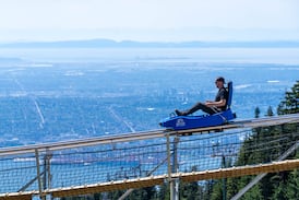 ‘High-speed thrills’: Grouse Mountain’s new gravity coaster set to open next week