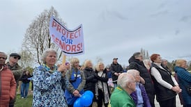Delta residents rally for seniors’ care, denounce ‘broken’ promise