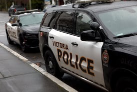 Police investigating after skateboarder struck, critically injured near Victoria