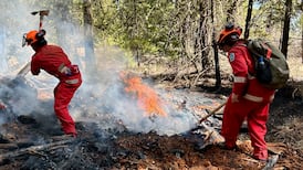 Inside B.C.’s wildfire boot camp, where recruits train for the front lines